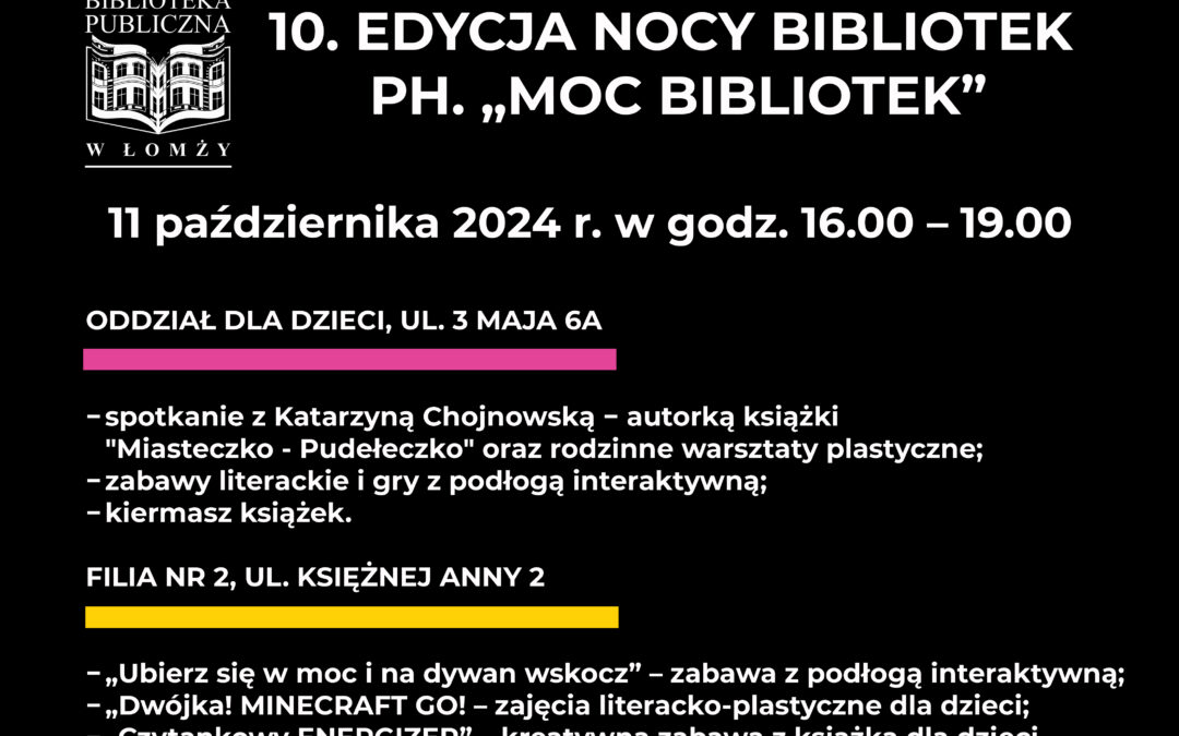 Noc Bibliotek 2024